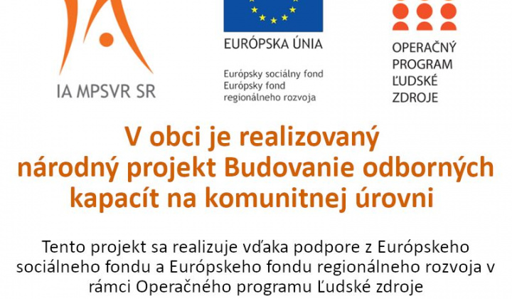 Fotka - Budovanie odborných kapacít na komunitnej úrovni - KC Bátovce
